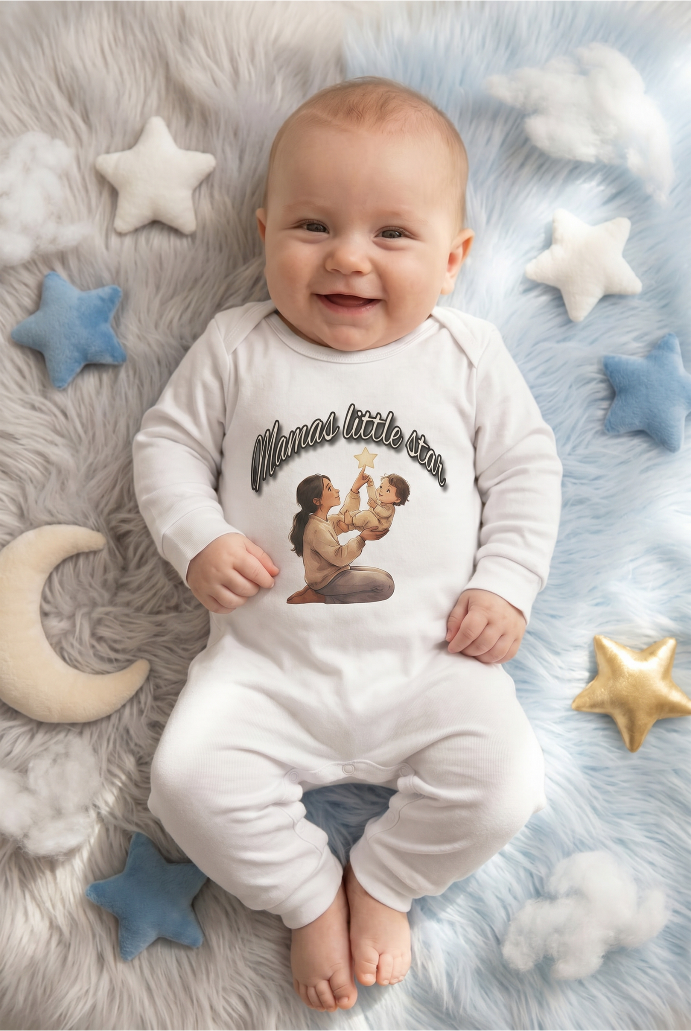 Mammas little star ⭐️ onesie/Babygrow