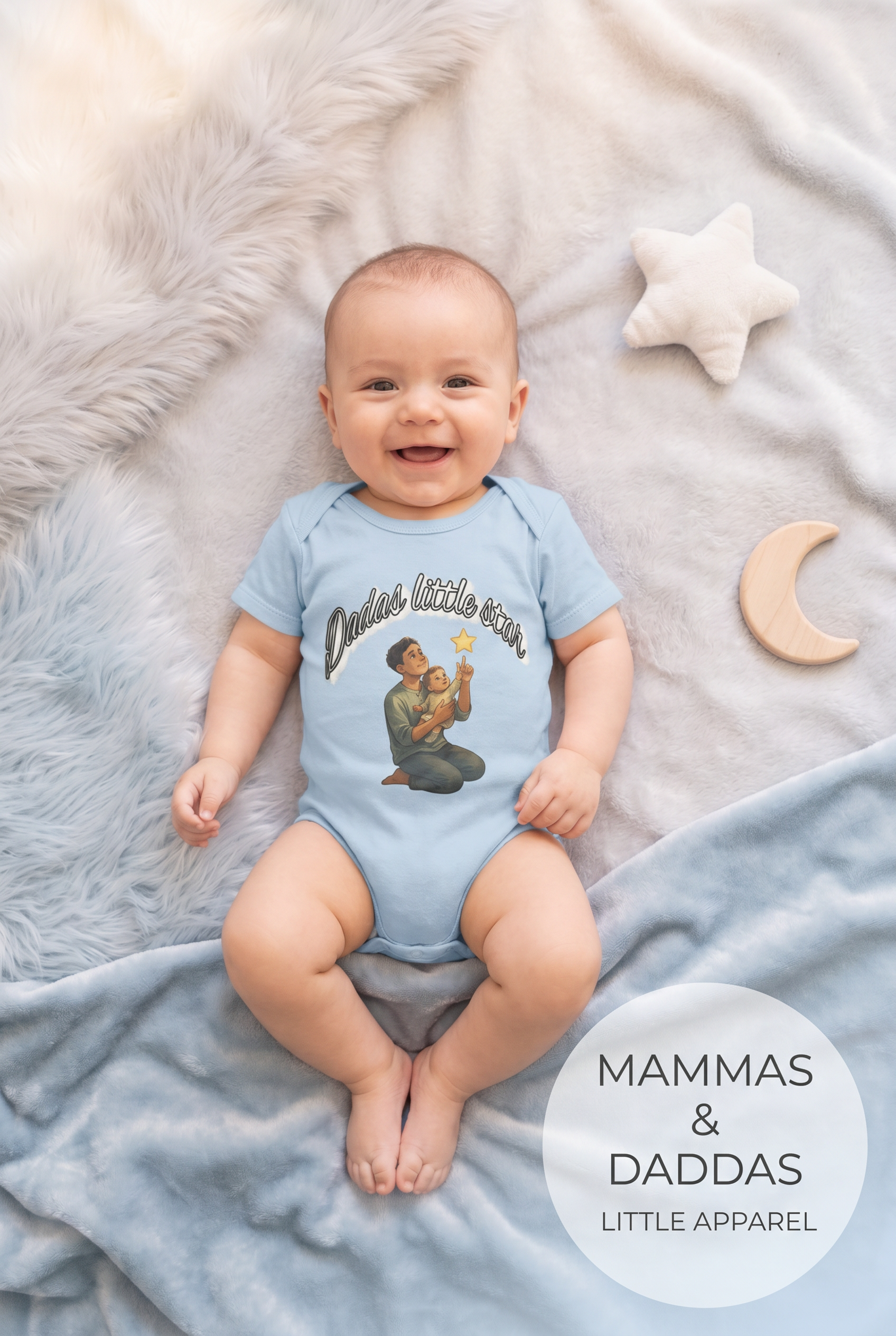 Daddas little star ⭐️ vest