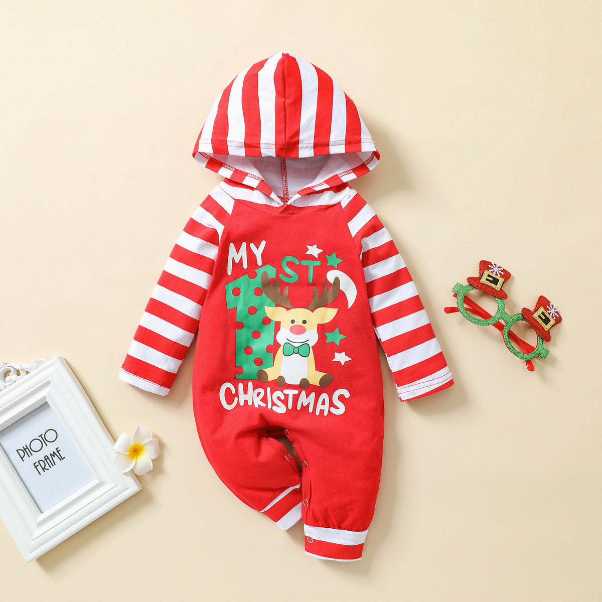 Baby Mopping Suit Clothes Long Sleeve Crawling Clothing Toddler Jumpsuit Suit Cotton Cleaning Outfit